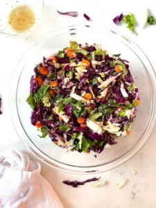 Rustic Honey Mustard Slaw
