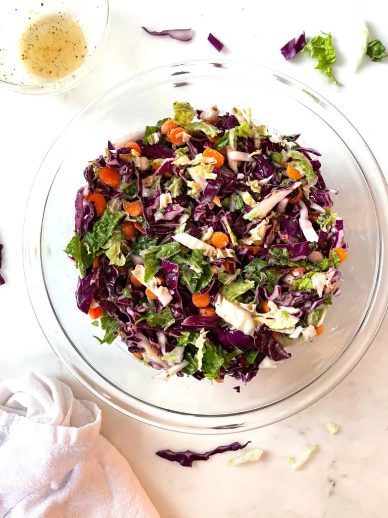 Rustic Honey Mustard Slaw