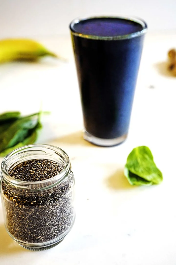 blueberry spinach smoothie