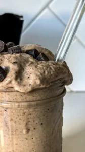 healthy chocolate chip smoothie
