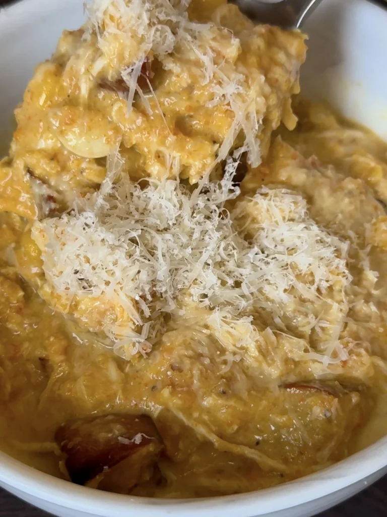 CREAMY + HEARTY CHICKEN SOUP