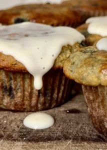 PROTEIN BLUEBERRY BANANA BREAD MUFFINS