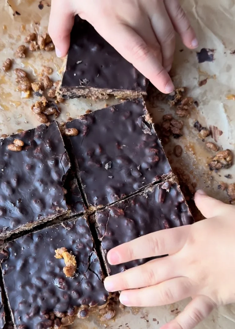 CHOCOLATE PEANUT BUTTER RICE CRISPIES