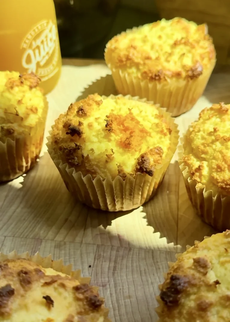 HEALTHY MANDARIN LEMON MUFFINS