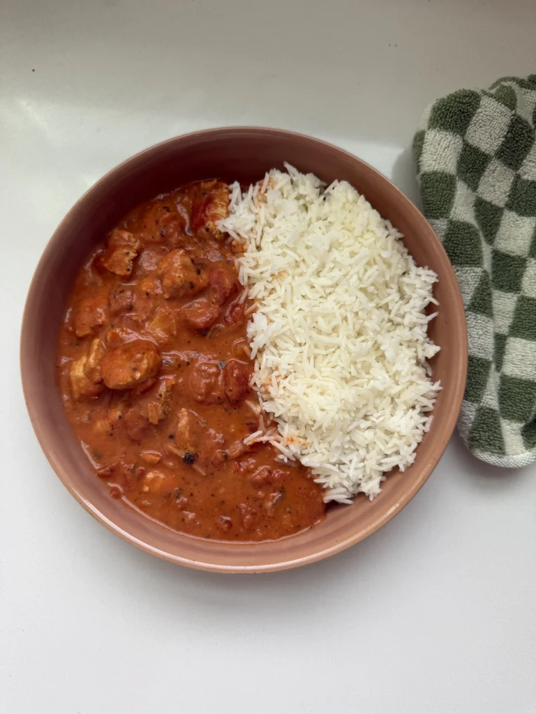 LIGHTENED UP BUTTER CHICKEN
