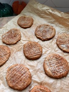 Addictive healthier peanut butter cookies