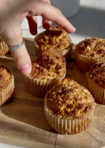 Healthy Carrot Cake Banana Bread Muffins