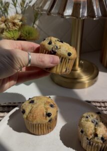 WILD BLUEBERRY MUFFINS