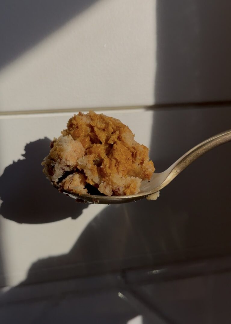 Healthy Sweet Potato Crumble