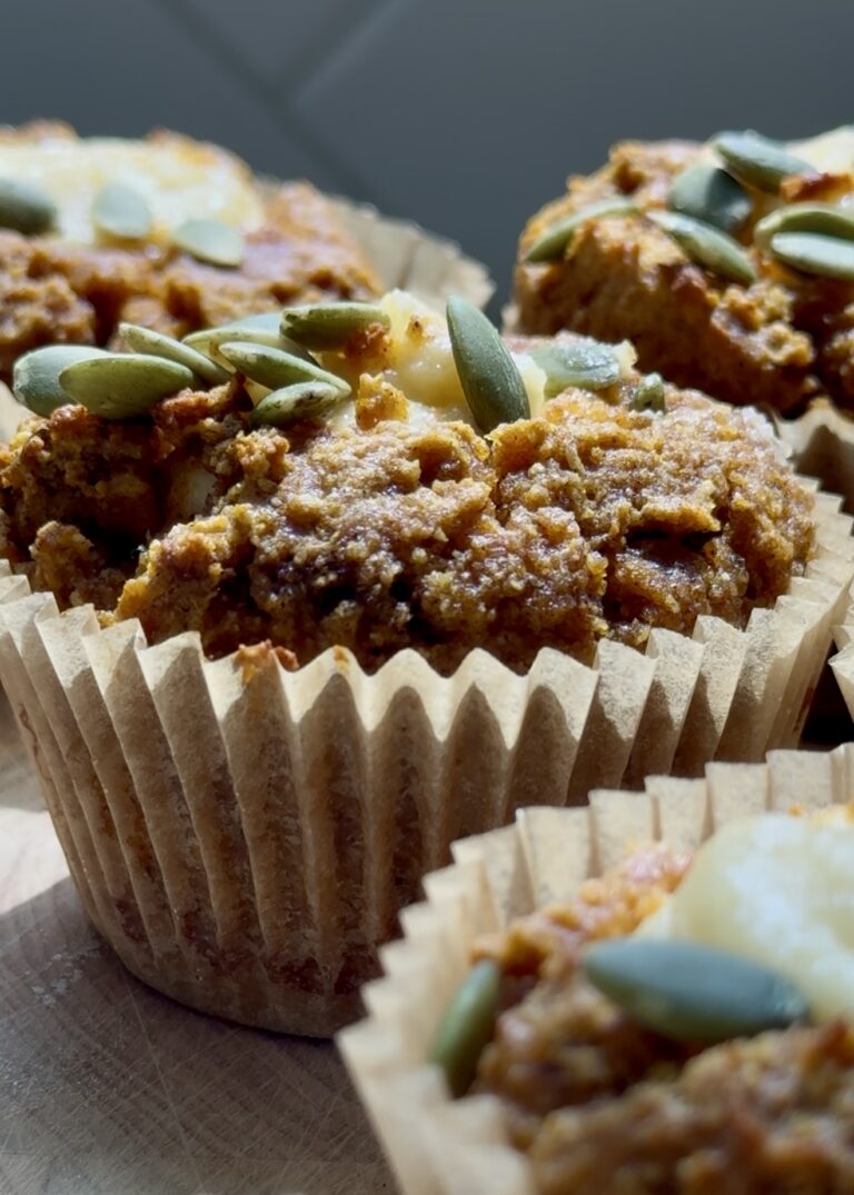 Pumpkin Cream Cheese Muffins